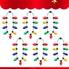 JOYIN 6 Packs Christmas LED Light Up Bulb Necklaces 9