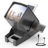 DIGITNOW 35mm Slide Viewer, 3X Magnification and Desk Top LED