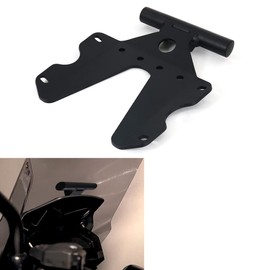 Xitomer Motorcycle GPS/Phone Mount Bracket, Aluminum, Black, Handlebar Mount, Fit for NC700X & NC750X 2016-2020 GPS Mount