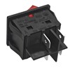 JD03-A1 4-Pin Rocker Switch (Pack of 2) – 30A 125V/250V