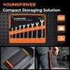 8-Piece Metric Ratcheting Combination Wrench Set, 72-Tooth, CR-V Steel