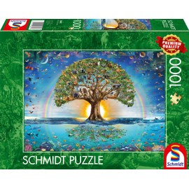 Schmidt Spiele 58865 The Magic of the Tree of Life, 1000 Pieces, Multi-Coloured