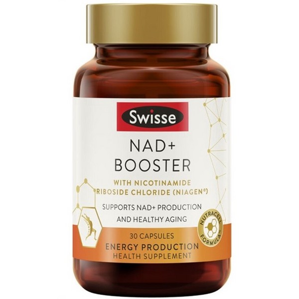 Swisse NAD+ Booster 30 Capsules (expiry 8/24)
