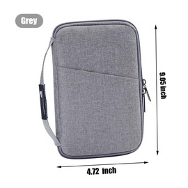 Passport Holder Family Wallet,Travel Document Organizer Credit Card Bag Multiple Passport Wallet for Men & Women