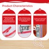 Upgrade T-Shaped Door Draft Stopper, Clear Silicone Seal Strip Weather