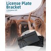 OKLPF Front License Plate Bracket- Front License Plate Mounting Kit，Universal