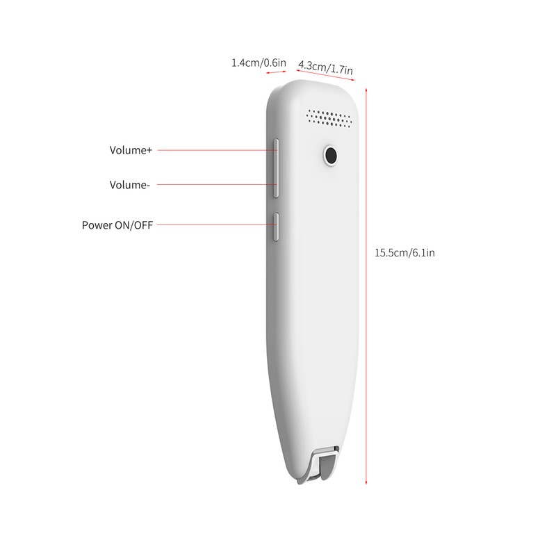 DOSMONO Dictionary Translation Pen Scanner Text Scanning Reading Translator Device