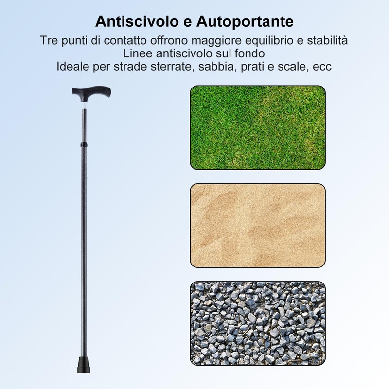 supregear Tappi in Gomma per Stampelle, 4 Pezzi - Tappi