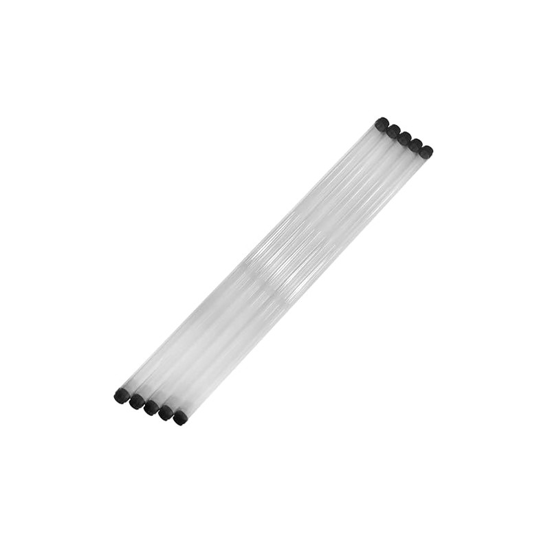 Beam Lighting 48" Clear T12 Tube Guard - 5 Pack