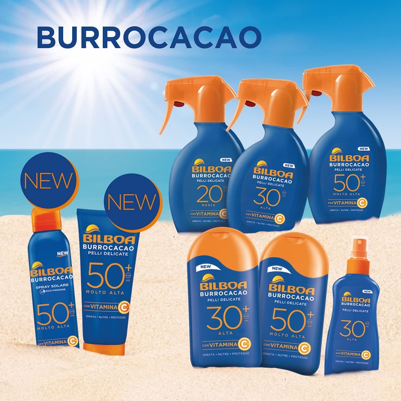 Bilboa Sun Face Cream with SPF 30 Protection, Cream with