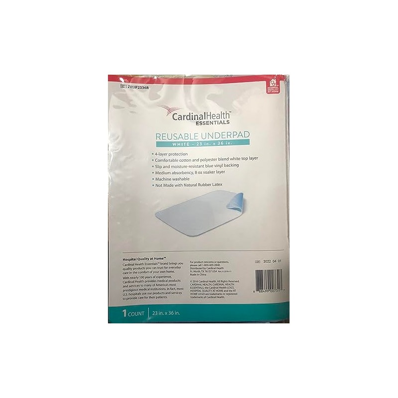4 Reusable 23"x36" Adult Bed Pads Underpad Hospital Grade Incontinence