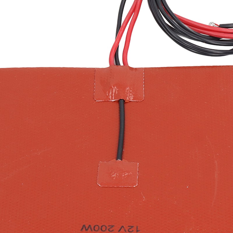 Silicone Heater Pad Heating Mat 180℃ 200x200mm 200W Accessory for