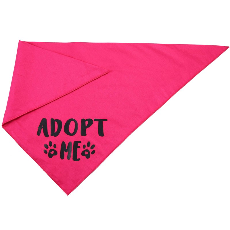 Pawskido Adopt Me - Bandana para perros, Paquete de 5