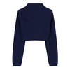 Bolerose Girls 3/4 Sleeve Kids Formal Bolero Shrug, midnight blue