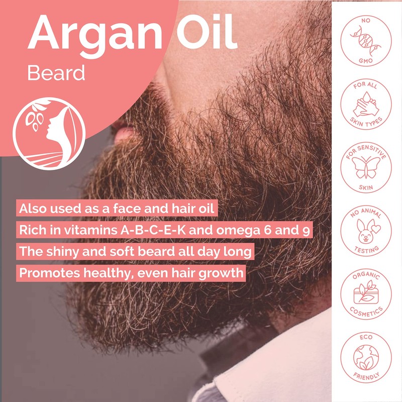 Fatima's Garden Argan Oil for Face, Hair, Skin and Nails