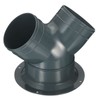 PATIKIL 3 Way Duct Splitter, 3"x3"x4" Y Reducer Connector Air
