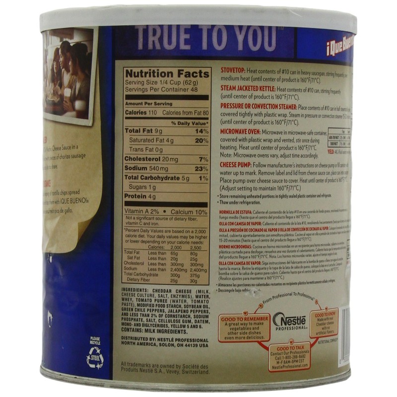 Ortega Que Bueno Nacho Cheese Sauce, 6 lb. 10 oz.