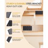 6 Pcs Heavy Duty Straight Mending Plate, 9.25" x 4.5"