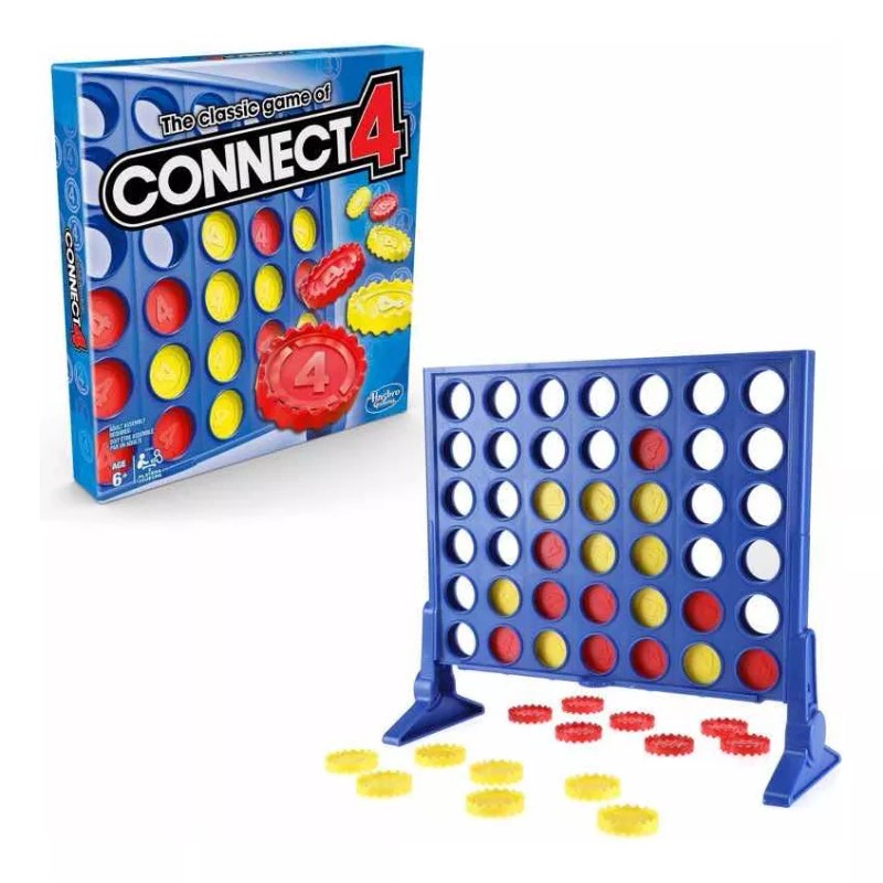 Hasbro Conecta 4 Clásico Hasbro Juego De Mesa
