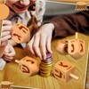 Wonderjune 2 Pcs Hanukkah Dreidels Toy Inspire Game Extra Large