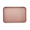 Wiltshire Rose Gold Quiche and Tart Pan, Large, Perforated, Tart
