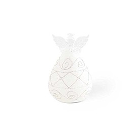 K&K Interiors 52716C 6 Inch Led Glass Angel