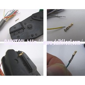 384N Micro Giboshi Open Barrel Contact Crimping Pliers Open Barrel for Terminals Crimping Tool DAIKITOOL
