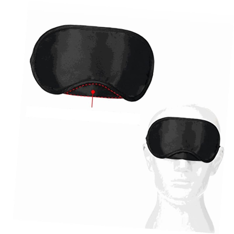 Baluue 15pcs Smug Reusable Covers Night Padded Eye Mask Blindfold