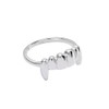 Alex and Ani Vampire Teeth Fangs Ring