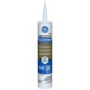 GE Advanced Silicone Caulk for Window & Door, Clear, 10