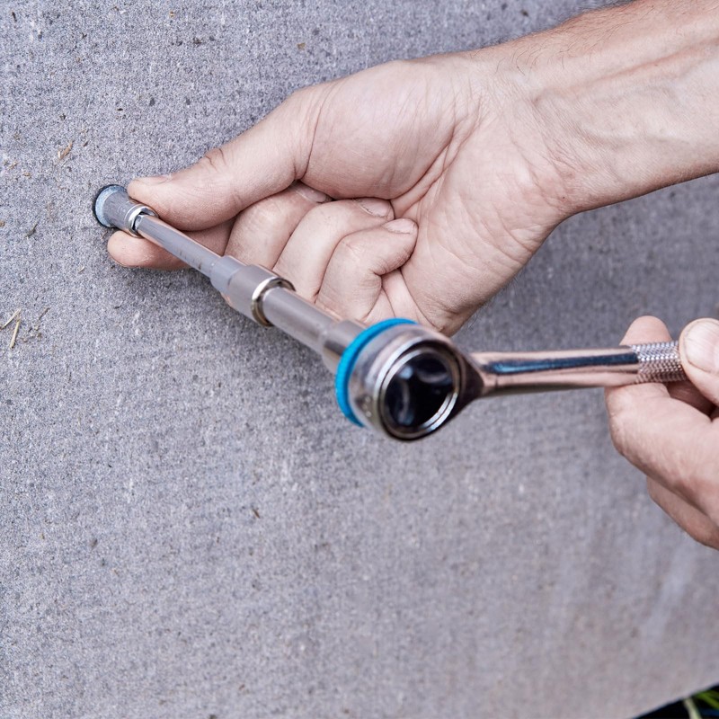 Sourcing Map 6-Point 3/8" Drive 22mm Deep Socket, 1.3" Length,