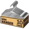 Wire Hangers,Heavy Duty Clothes Hanger,Silver Metal Hangers,Stainless Steel Coat Hanger