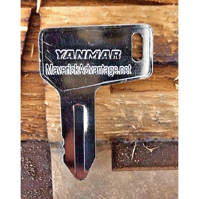 Yanmar 2 keys fits Yanmar & Takeuchi Excavator Heavy Equipment