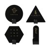 4 Ganchos de Pared Autoadhesivos de Metal, Percheros para Ropa,