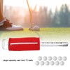 Aluminum Handle Portable Nylon Golf Pick Up Bag Picker Retriever
