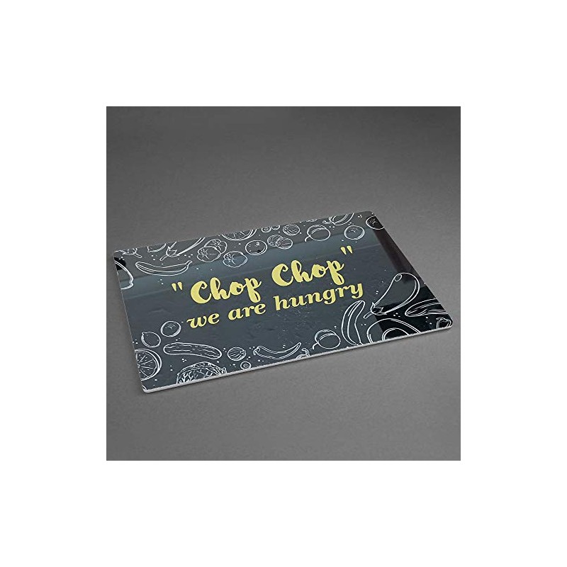 CNC Group Novelty Printed Funny Chopping Board Chop Chop We