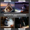 YIERBLUE Rechargeable Spotligh with 1000,000 Lumen LED, Handheld Rechargeable Spotlight