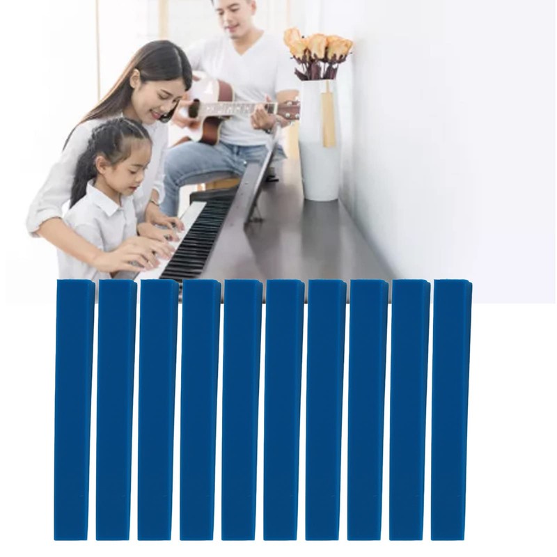 10Pcs Piano Tuning Mute Rubber Wedge Sound Stopper Mute Block