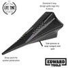 Edward Tools Diamond Wood Splitting Wedge - 4 LB Steel