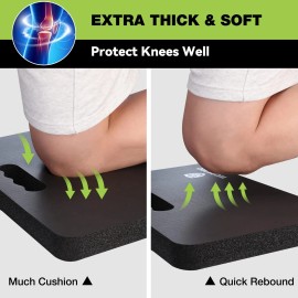 WORKPRO Extra Thick Kneeling Pad Soft Foam Cushioning for Knee Workout Supplies