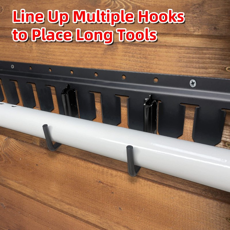8 PCS Heavy Duty E Track J Hooks,Semi-Trucks Trailer Hang