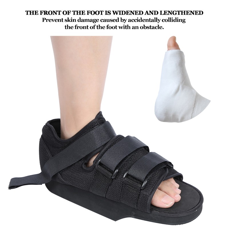 Surgical Shoes Breathable Foot Fracture Shoe Lightweight PostOp Walking Boot