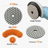 BRSCHNITT Diamond Polishing Discs Set 100 mm - #200 Dry