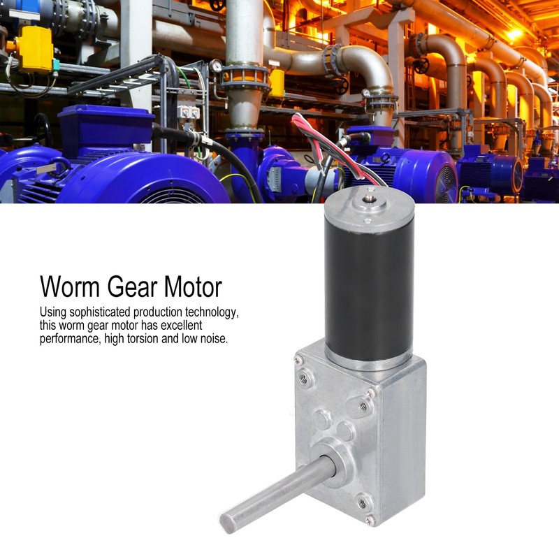 Worm Gear Motor DC Self Locking Mini Speed Reduction Electric