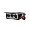 Sho-me/Able 2 12V Triple Vehicle Outlet Box Cig Plug