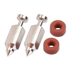 (Pack of 4) 398188 281144 231855 Replacement Carburetor Float Valve Needle Seat Kit for Briggs & Stratton 394681 299096 83400 Lawn Mower Engine