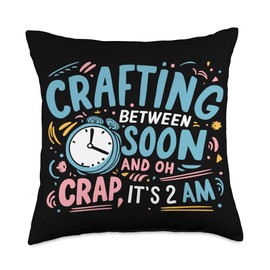 Cardmaker Scrapbooking Cardmaking Kits for Adults Card Lover Throw Pillow