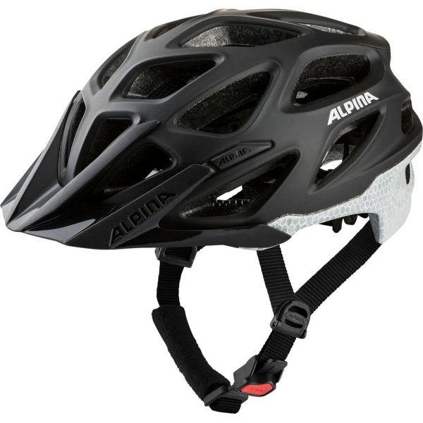 ALPINA Mythos Reflective Reflective Bicycle Helmet with Fly Net for