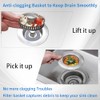 Sink Drain Strainer - Sink Stopper for Kitchen Drain,3 in
