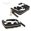 Pisoraro Harako Holstein Print Round Zip Mini Wallet PR242 Holstein,